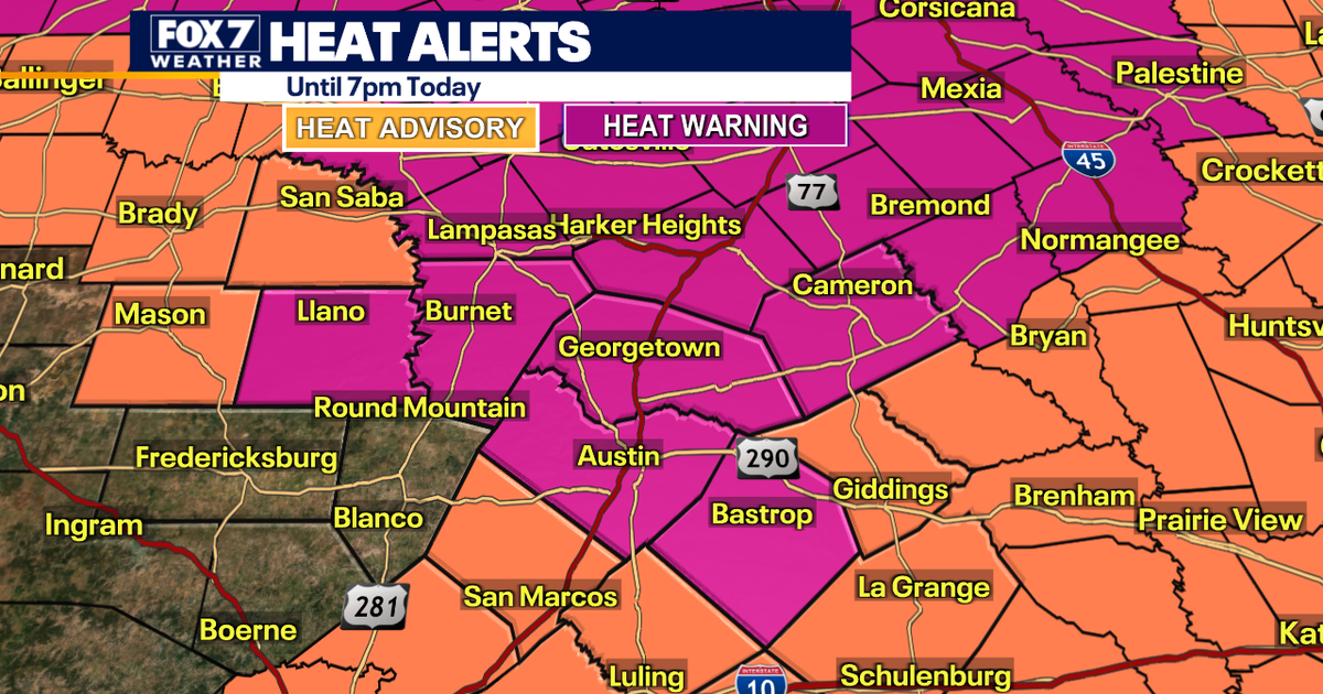 Austin weather: 10th triple-digit day in a row; heat alerts in effect