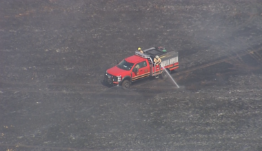 Grass fire burns field near Alliance Airport in Haslet – NBC 5 Dallas-Fort Worth