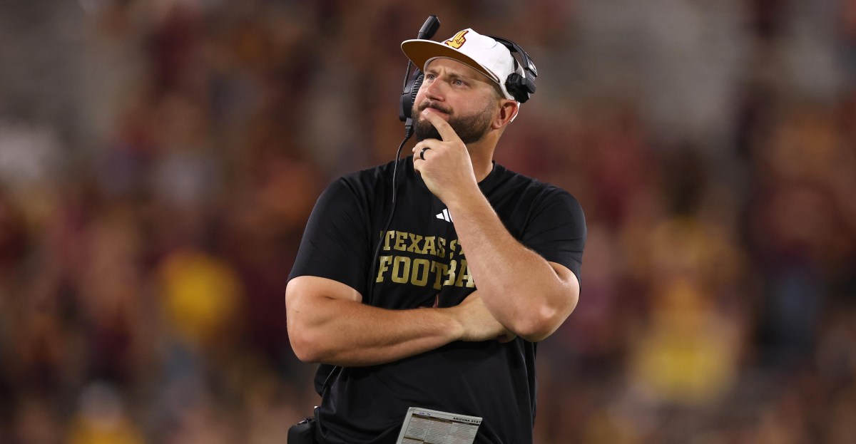 No. 5 Texas is a 30.5-point favorite over Texas State