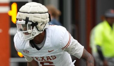 Kobe Black impressed at safety in first Texas scrimmage