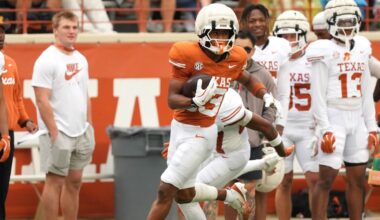 Ryan Niblett names the three fastest Texas players, and the results will surprise you