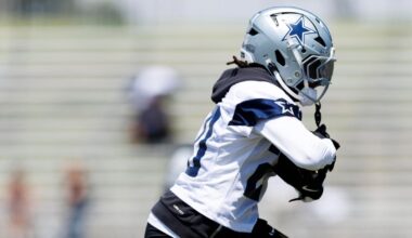 Dallas Cowboys training camp: 2 players in danger of losing roster spot