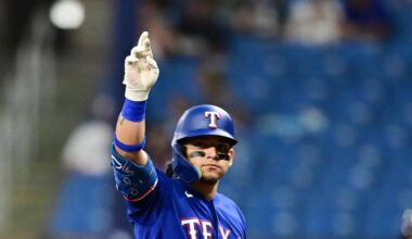Texas Rangers lineup for August 1, 2026