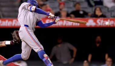 Texas Rangers lineup for August 11, 2026