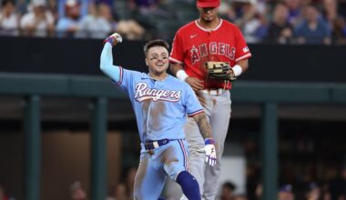 Texas Rangers score runs, take series from Los Angeles Angels