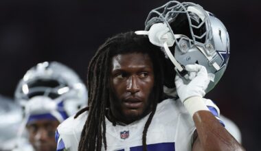 Dallas Cowboys rookie linebacker Jaishawn Barham won training camp