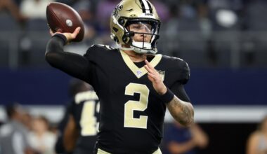 Ups and downs: Saints vs. Cowboys