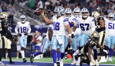 Dallas Cowboys player who leads in total preseason snaps is a surprise