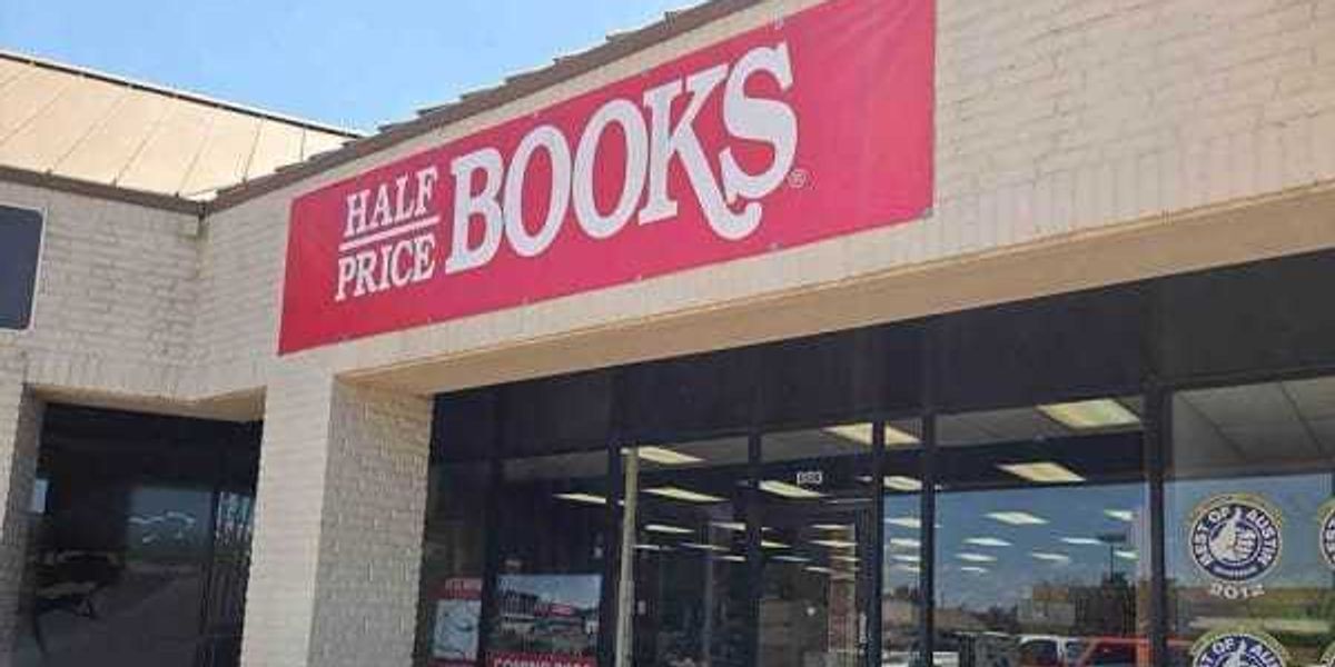 Half Price Books opens temporary store on South Lamar Blvd.