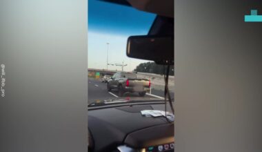 Dashcam Records Dramatic Highway Crash in Texas