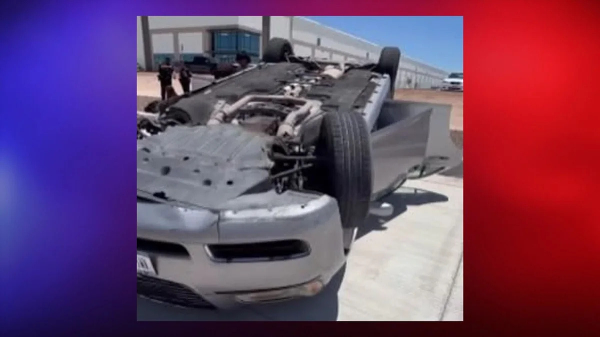 Texas Teen’s Donuts End Up With Car Upside Down and Handcuffs