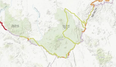 Texas issues cease-and-desist over border wall work near Big Bend