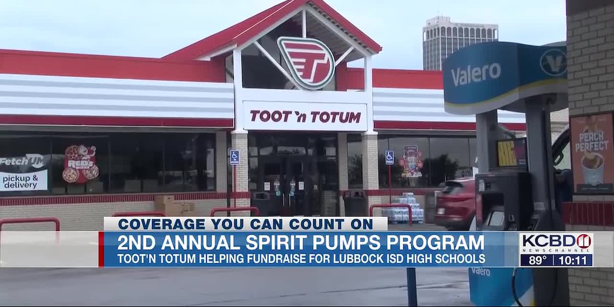 Lubbock ISD partners with Toot’n Totum for Spirit Pumps fundraiser