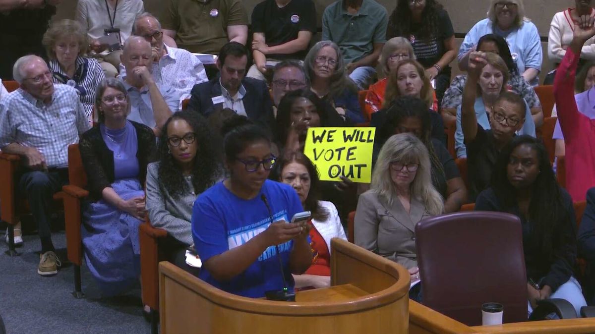 Chaos erupts as Texas county moves to slash polling sites