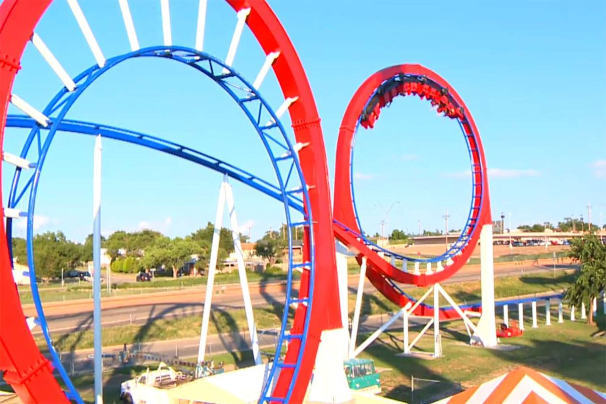 Texas roller coaster appears to derail mid-ride with guests on board