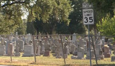 Neighbors raise concerns after repeated crashes damage San Antonio cemetery