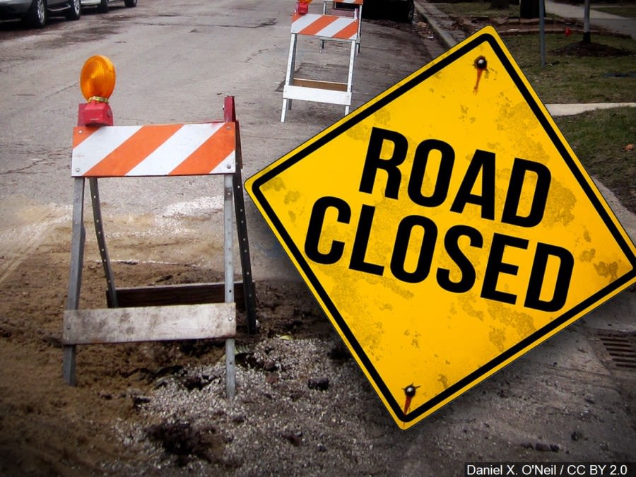 Nightly closures for Artcraft Project continue Sunday