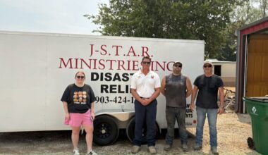 East Texas ministry delivers aid to firefighters battling Ross Fire