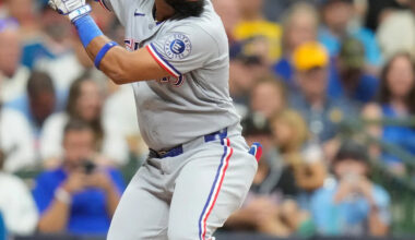 Texas Rangers lineup for August 30, 2026