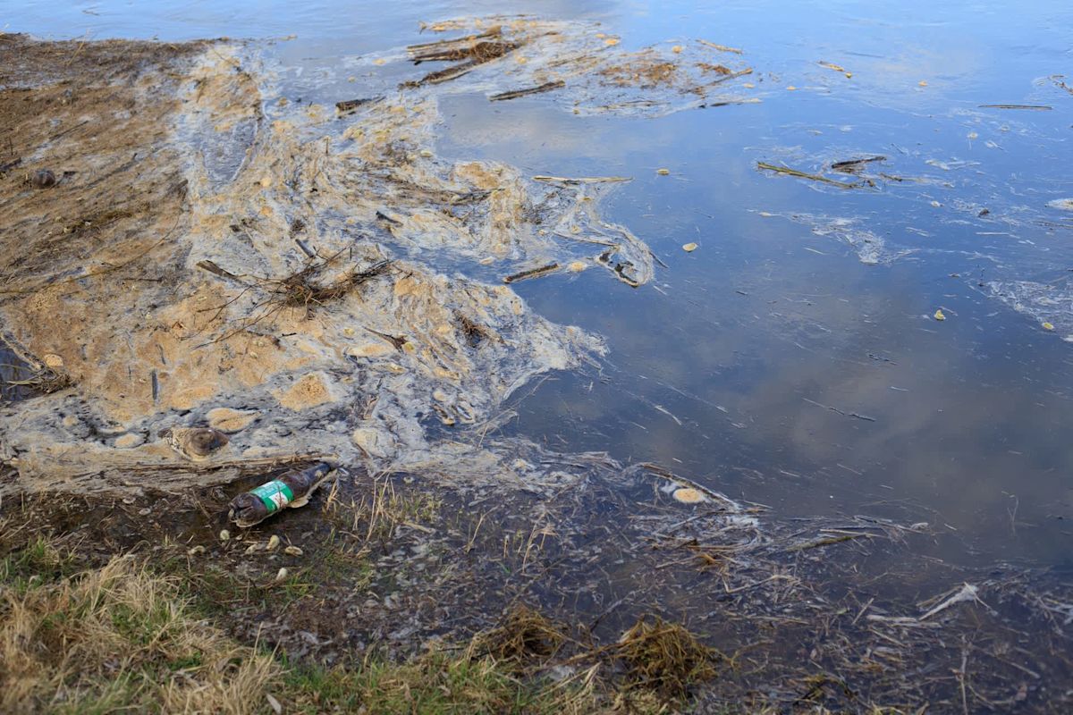 Texas residents told to avoid waste, soil, and water after sludge spill near private pond