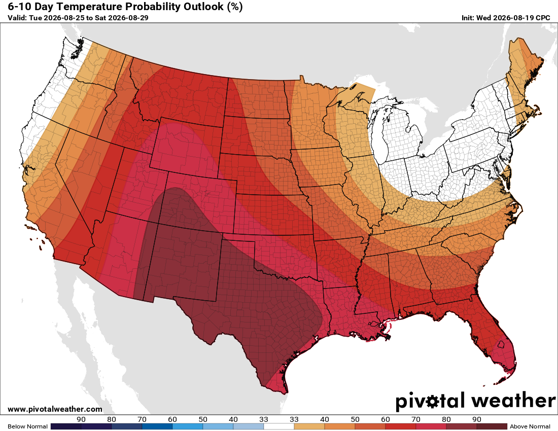 Houston’s heat should peak this weekend with highs in the low 100s – Space City Weather