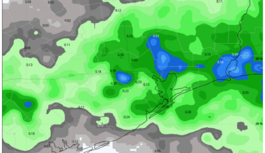 Showers and thunderstorms possible in Houston region today and this evening – Space City Weather
