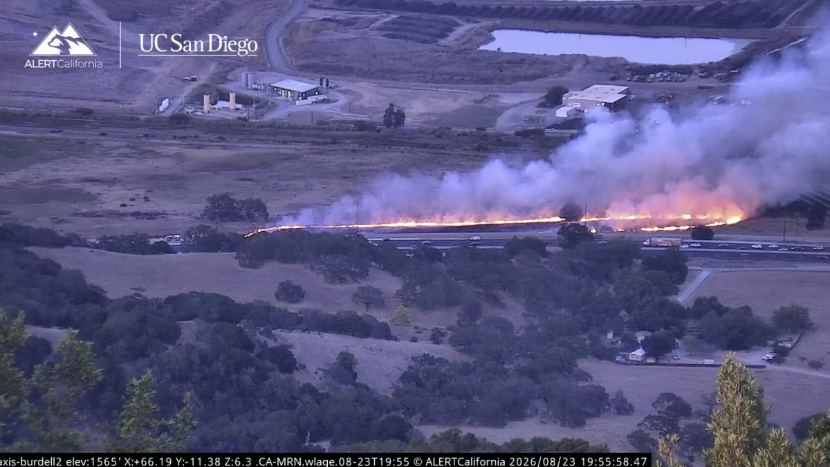 Vegetation fire makes its way into solar facility in Sonoma County – NBC Bay Area