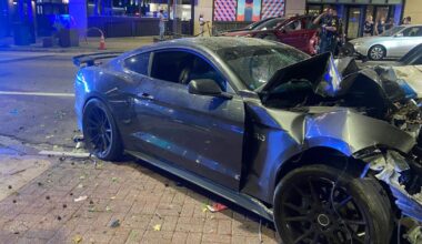 Downtown Dallas crash sends 4 to the hospital