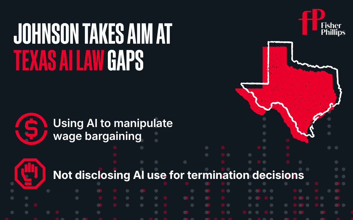 Johnson Takes Aim at Texas AI Law Gaps