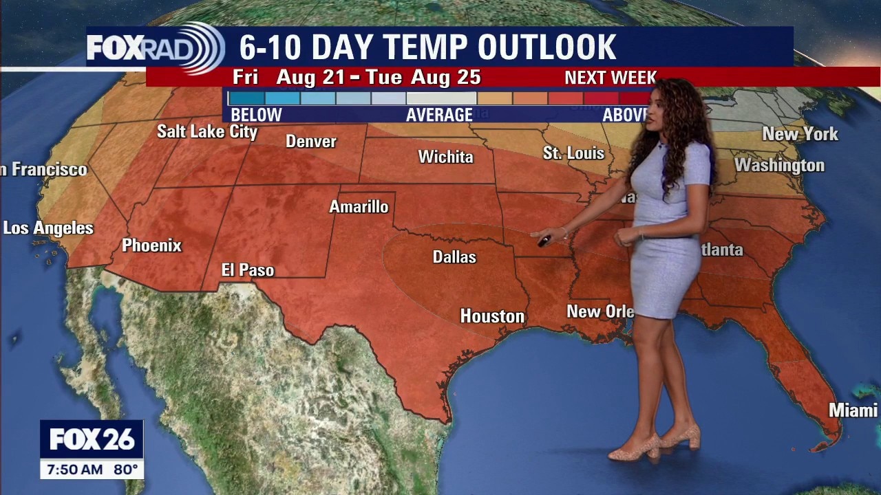 Houston weather: Aug. 15 morning forecast