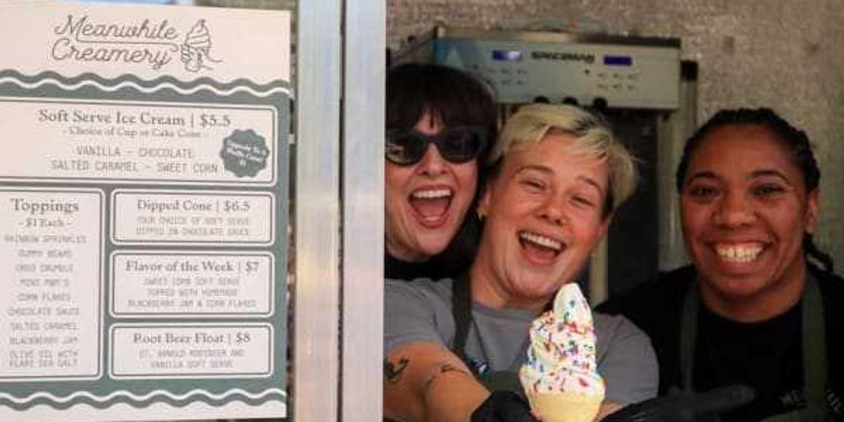 Meanwhile Brewing debuts new soft serve ice cream truck