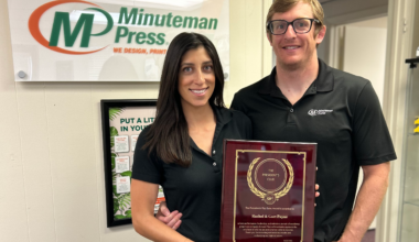 Minuteman Press Fort Worth TX Rachel and Cort Payne President