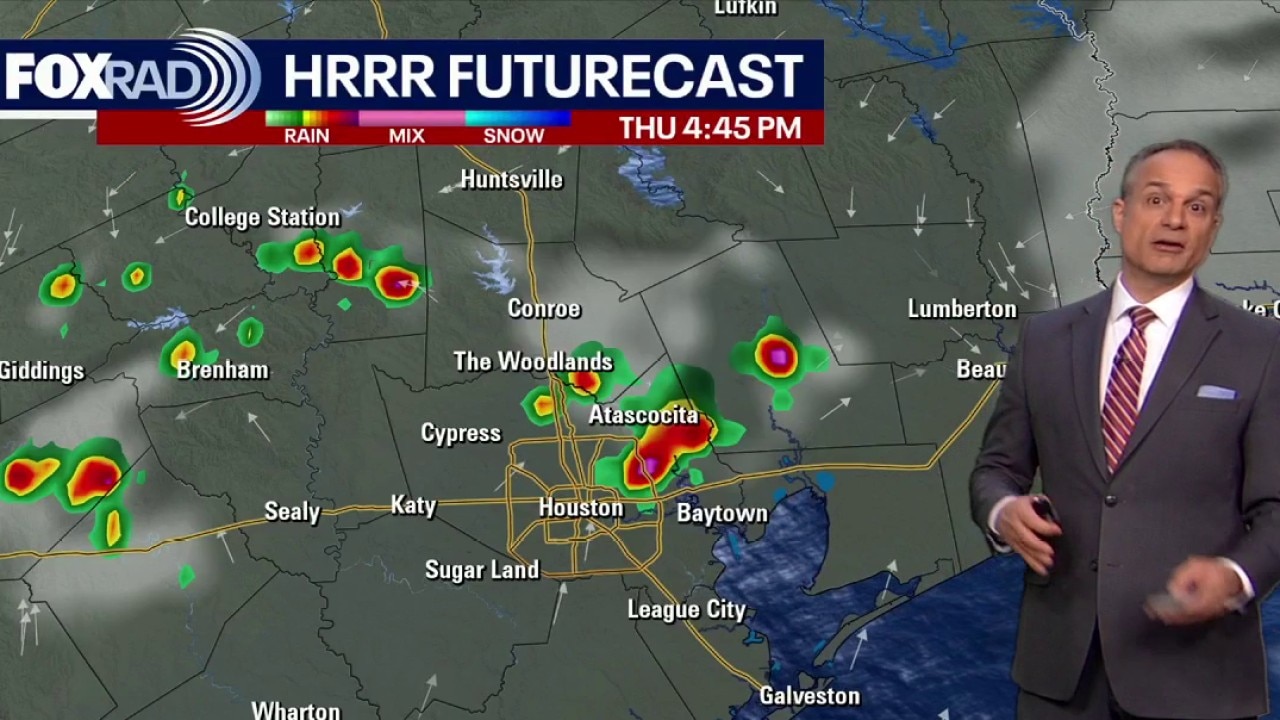Houston weather: Scattered storm chances Thursday