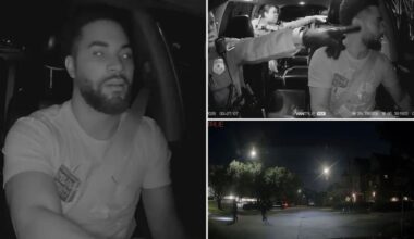 Houston cops jump in Uber, demand driver chase down fleeing suspect in wild video clip
