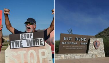 Trump admin briefly pauses contentious border project in Texas’ Big Bend National Park