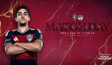 Real Salt Lake Concludes Homestand Against FC Dallas Wednesday