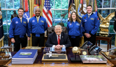 President Trump to visit Houston to award Artemis II crew Congressional Space Medal of Honor