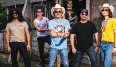 Austin band Silverada plays new album from Austin Motel roof