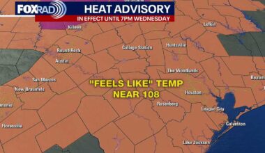 Houston weather: More triple digit heat on the way for Wednesday