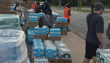 2 Texas-based churches hold storm relief giveaway for residents in Gary, Indiana