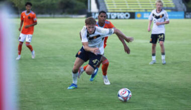 Nine-Man Real Monarchs Suffer 3-0 Loss at Houston 