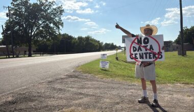 Recall petitions in response to Texas data centers