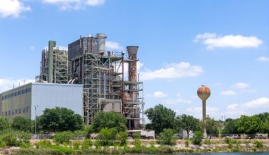 The Decker Creek Power Station in Austin.