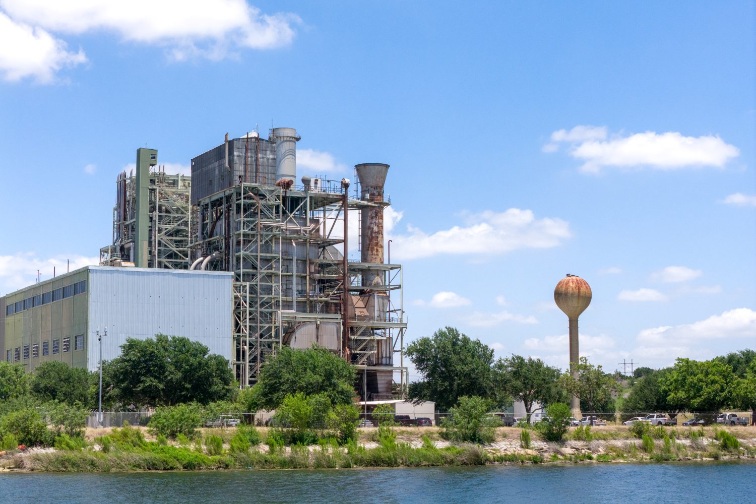 The Decker Creek Power Station in Austin.