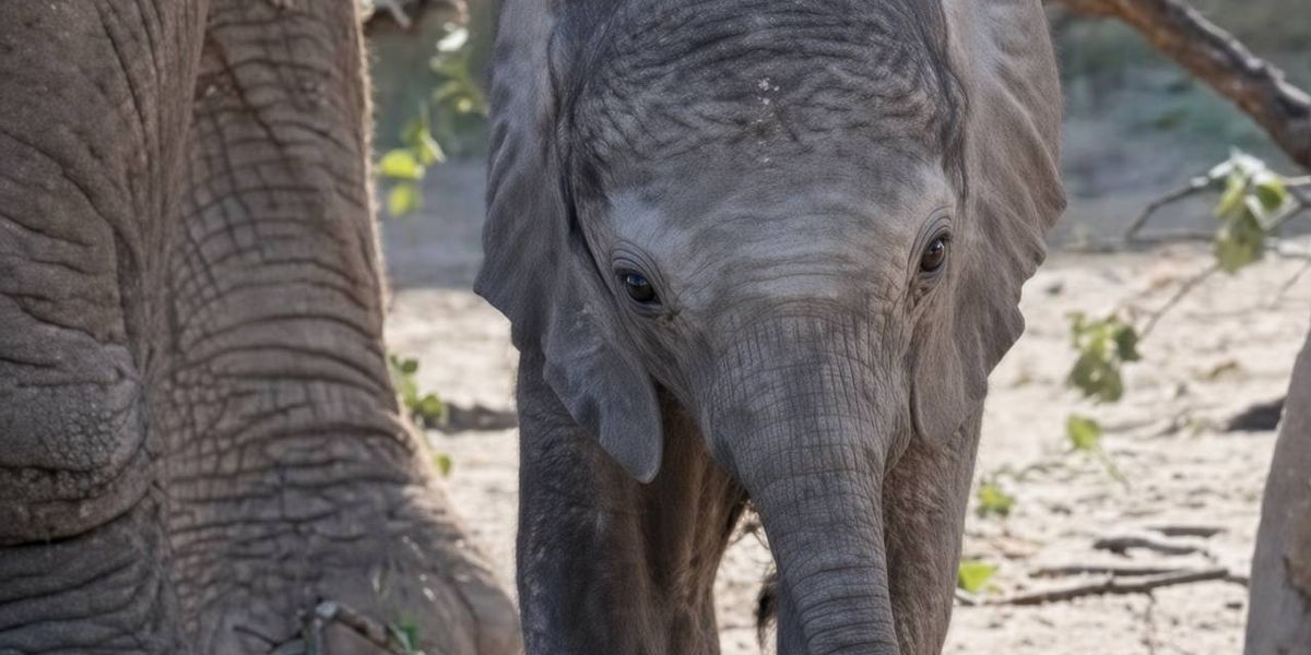 Dallas Zoo’s baby elephant Matope makes his public debut