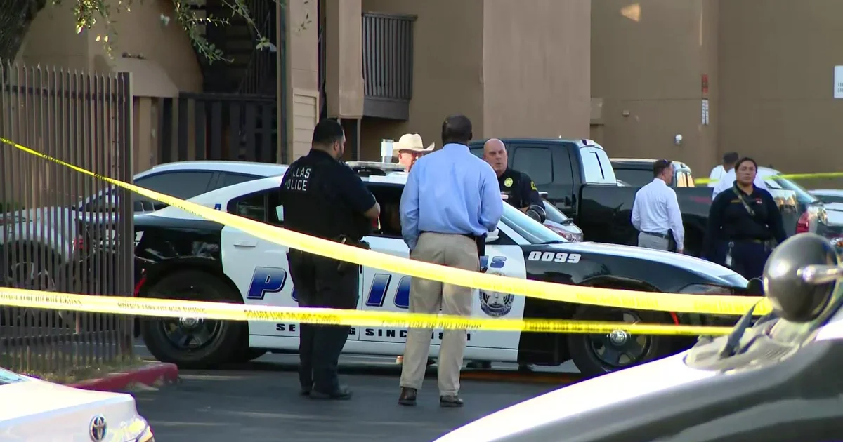 Dallas police officer fires shots at stabbing suspect in Northeast Dallas, police say