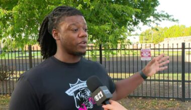 Former NFL player hosts free Dallas all-girls flag football clinic, focused on giving back