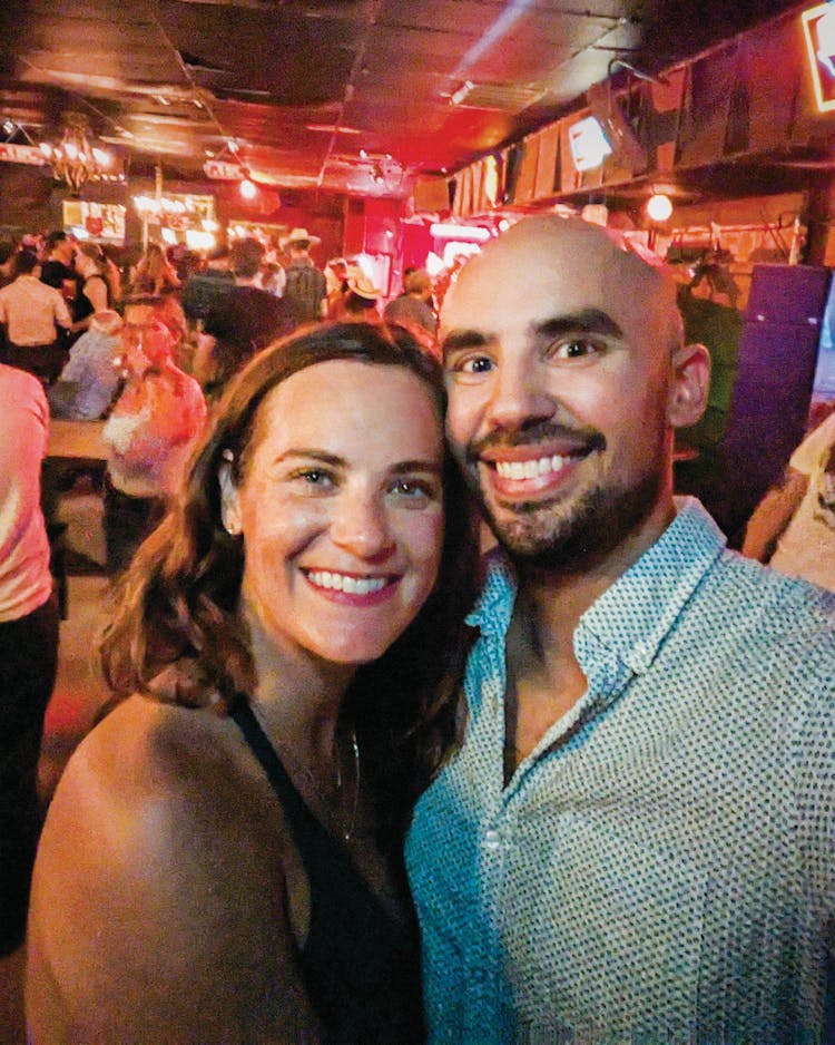selfie of couple