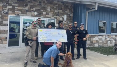 Young entrepreneurs close summer stand with K9 donation