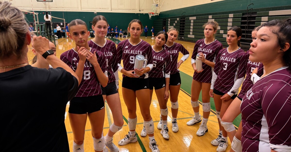 Calallen and London advance to championship bracket at CCISD SpikeFest